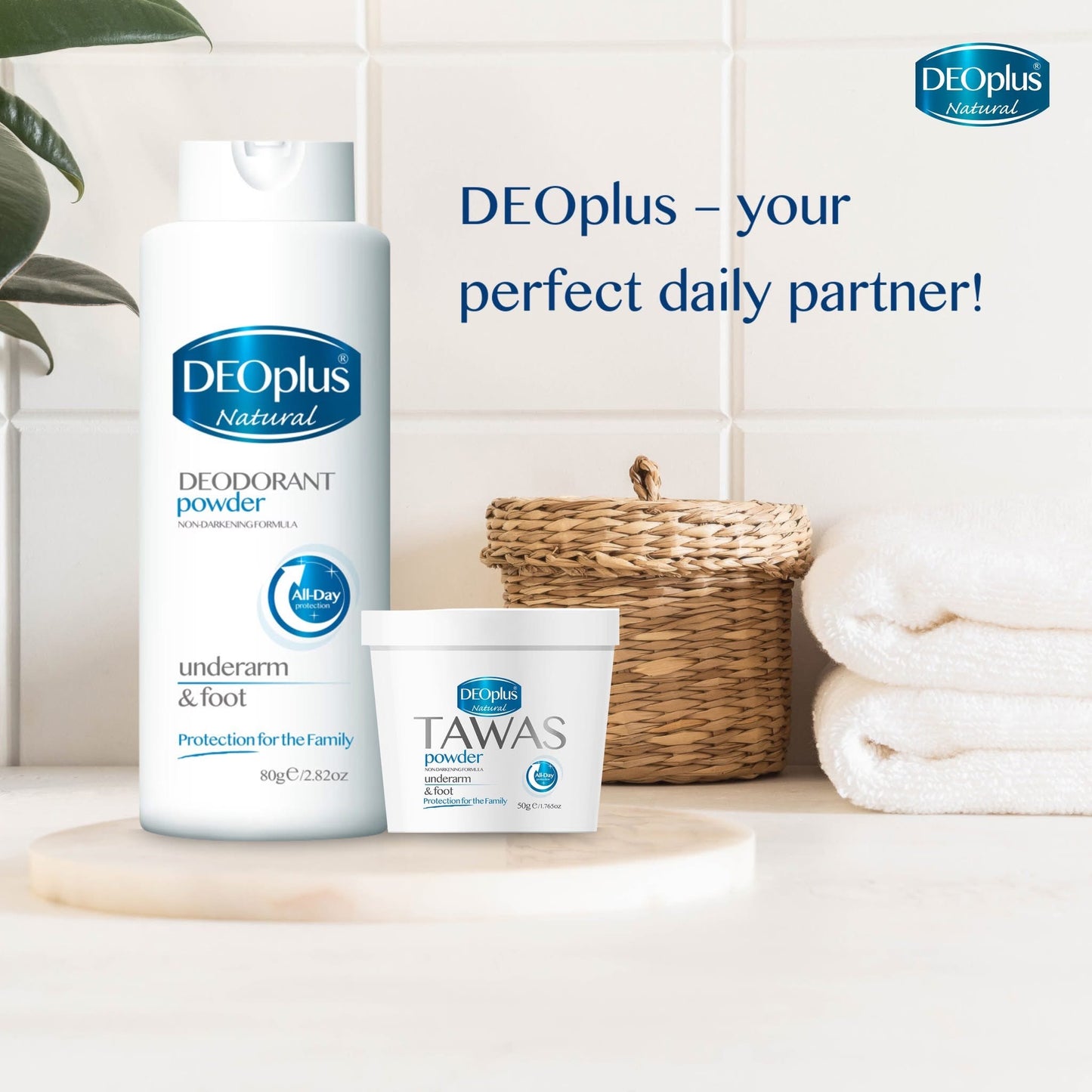 Deoplus Tawas Powder (Non Darkening Formula) 50g