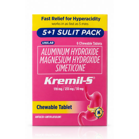 Kremil-S Chewable Tablets (5+1 Pack)