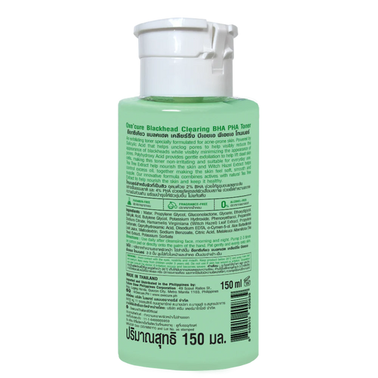 Oxecure Blackhead Clearing BHA PHA Toner 150ml