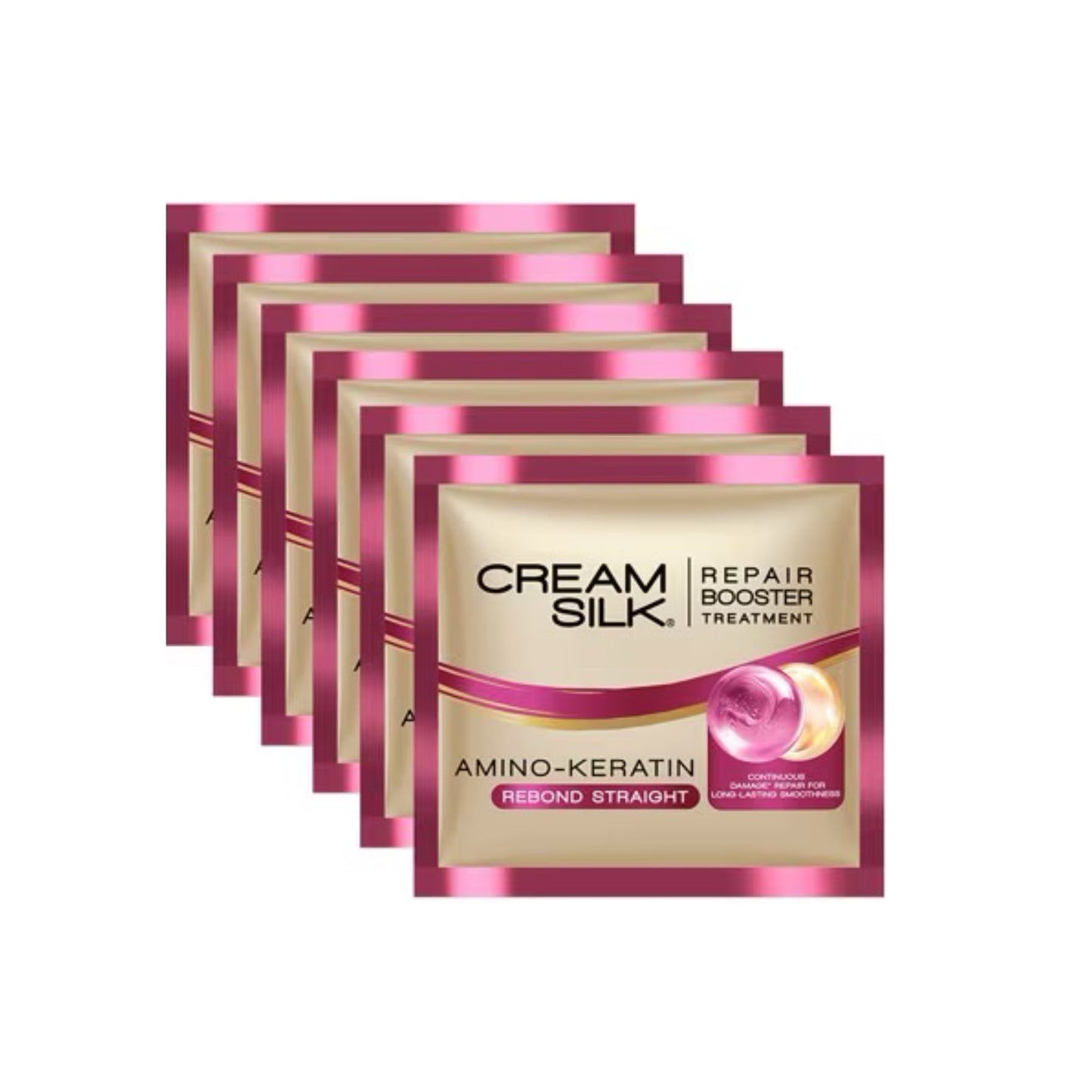 CreamSilk Treatment Keratin Rebond Straight 18ml (6 sachets)