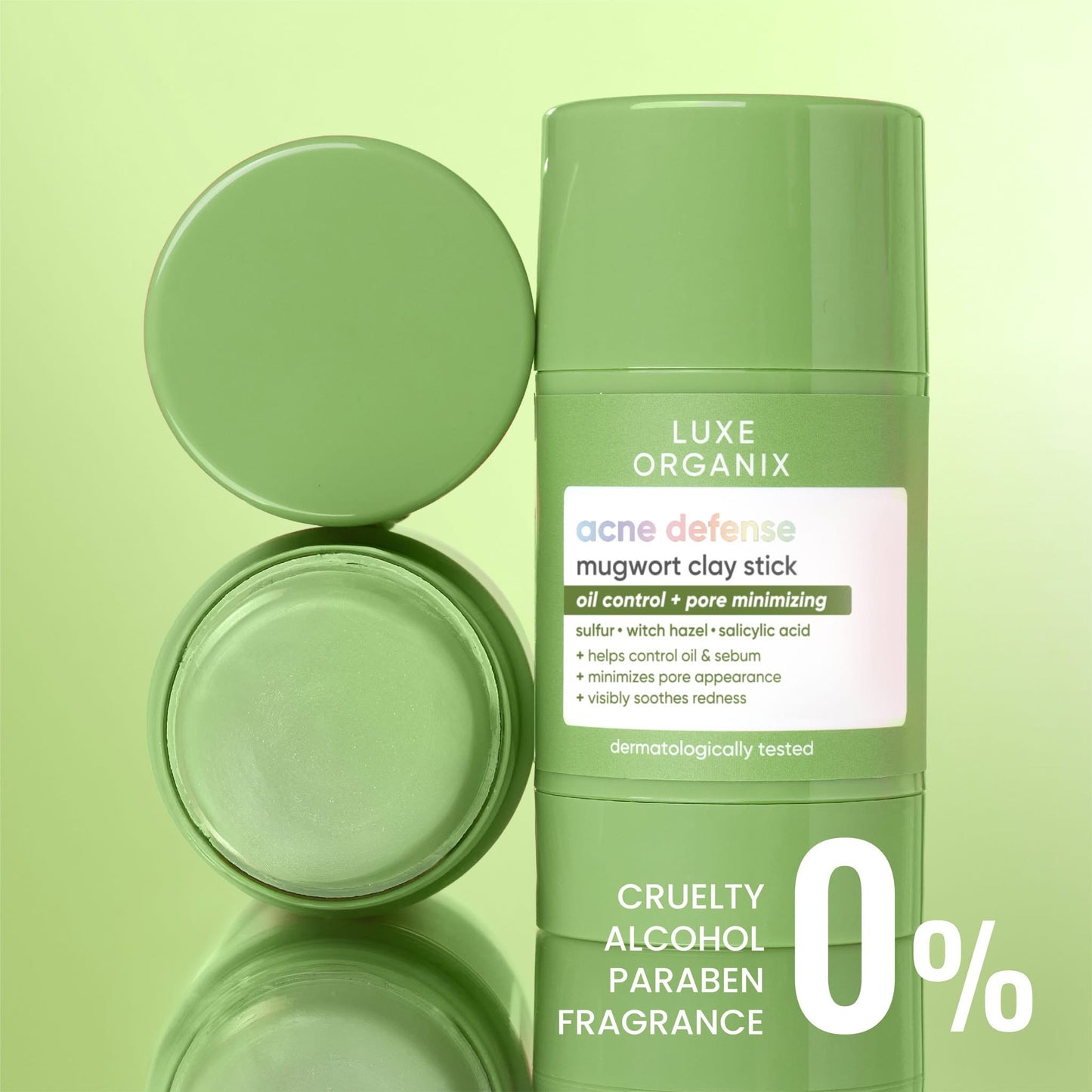 Luxe Organix Acne Defense Mugwort Clay Stick 52g