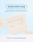 Luna Aura Hope Glow Gentle White Face & Body Soap (50g x 3 Bars)