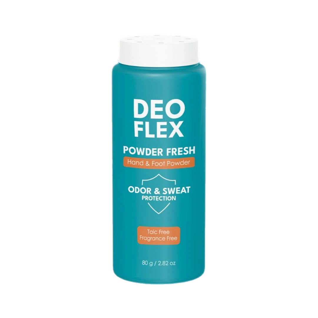 Deoflex Powder Fresh Hand & Foot Powder 80g