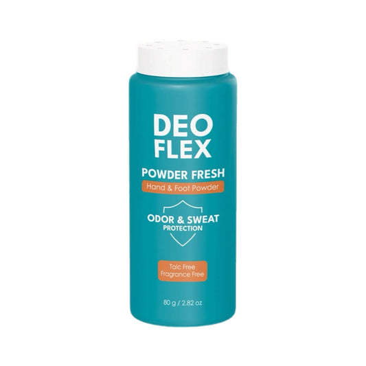 Deoflex Powder Fresh Hand & Foot Powder 80g