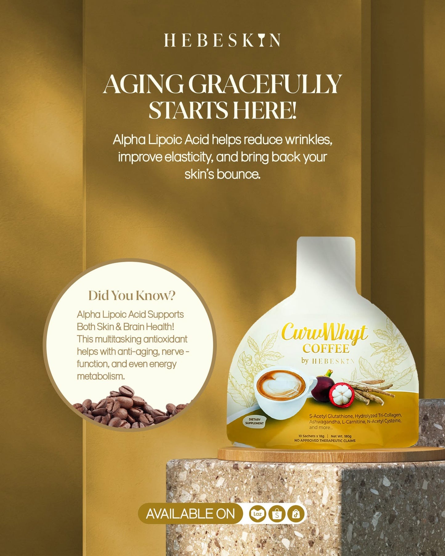 Hebeskin CurvWhyt Coffee 10s