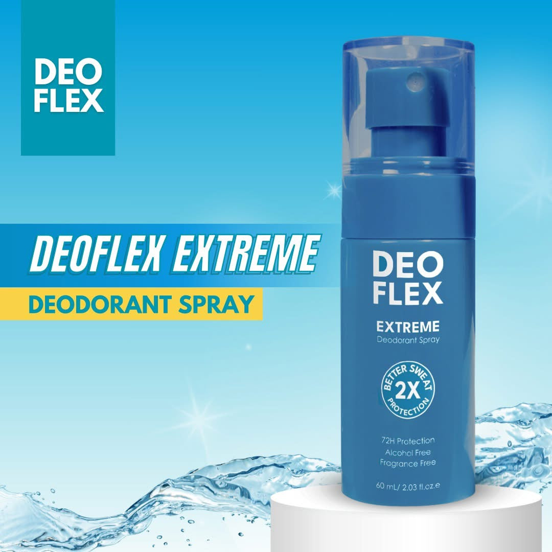 Deoflex Extreme Deospray Hyperhidrosis Extreme Sweat 60ml
