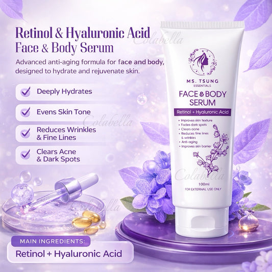 Ms. Tsung Essentials Face & Body Retinol Serum Lotion 100ml