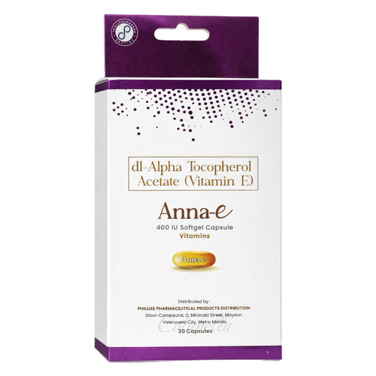 Anna-E 400 IU Softgel Capsule Vitamin E 30 caps