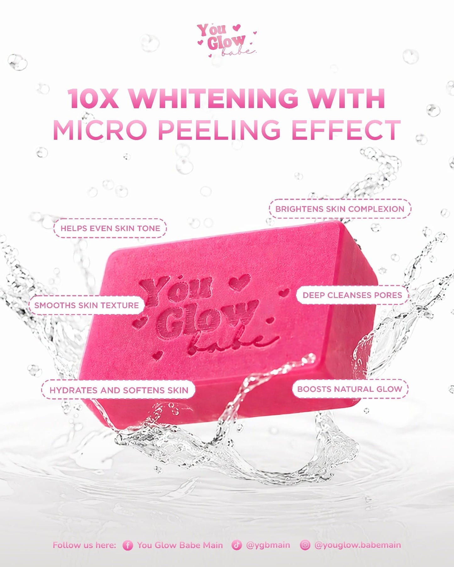 You Glow Babe Beauty White Soap 70g x 5