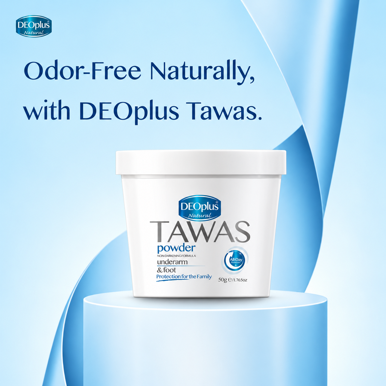 Deoplus Tawas Powder (Non Darkening Formula) 50g