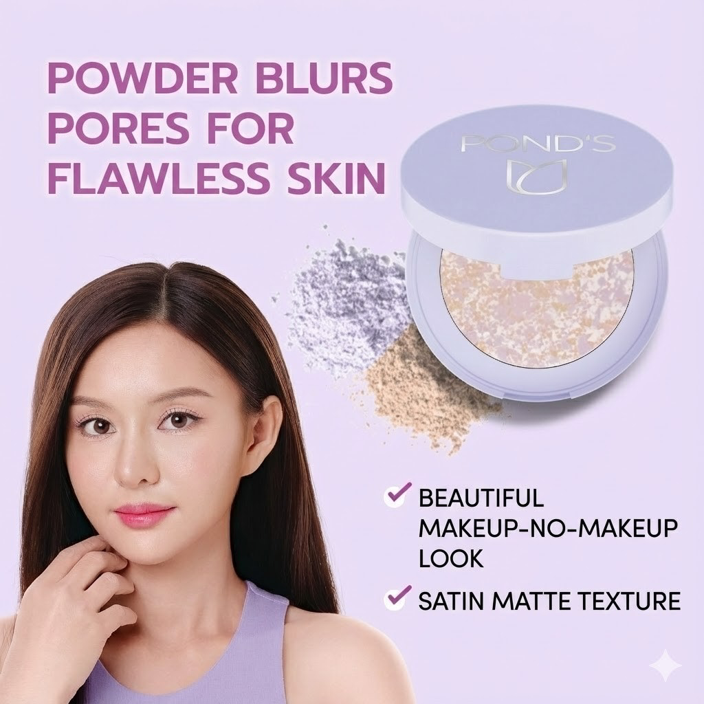 Pond’s Translucent Compact Pressed Powder 9g (Choose a Variant)