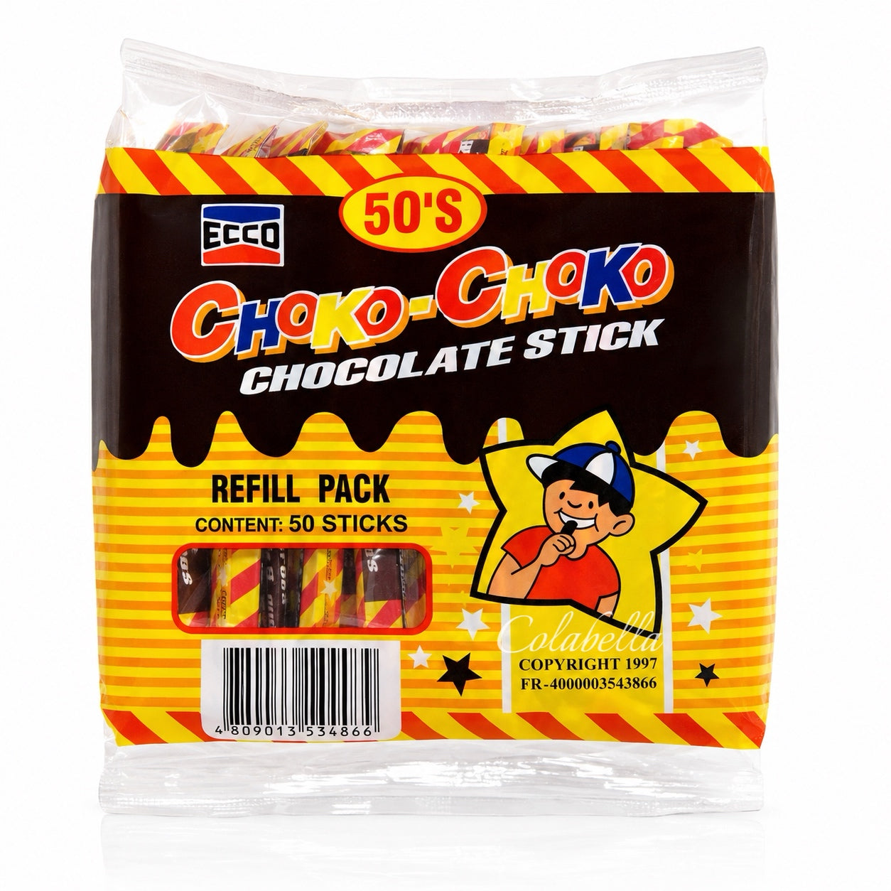 Choko-Choko Chocolate 50 Sticks