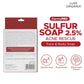 Luxe Organix Dermapro Sulfur Soap 2.5% Acne Rescue 80g