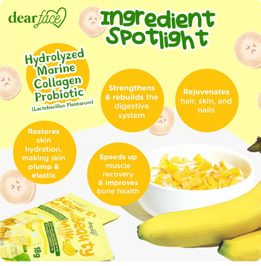 Dear Face Banana Milk Drink