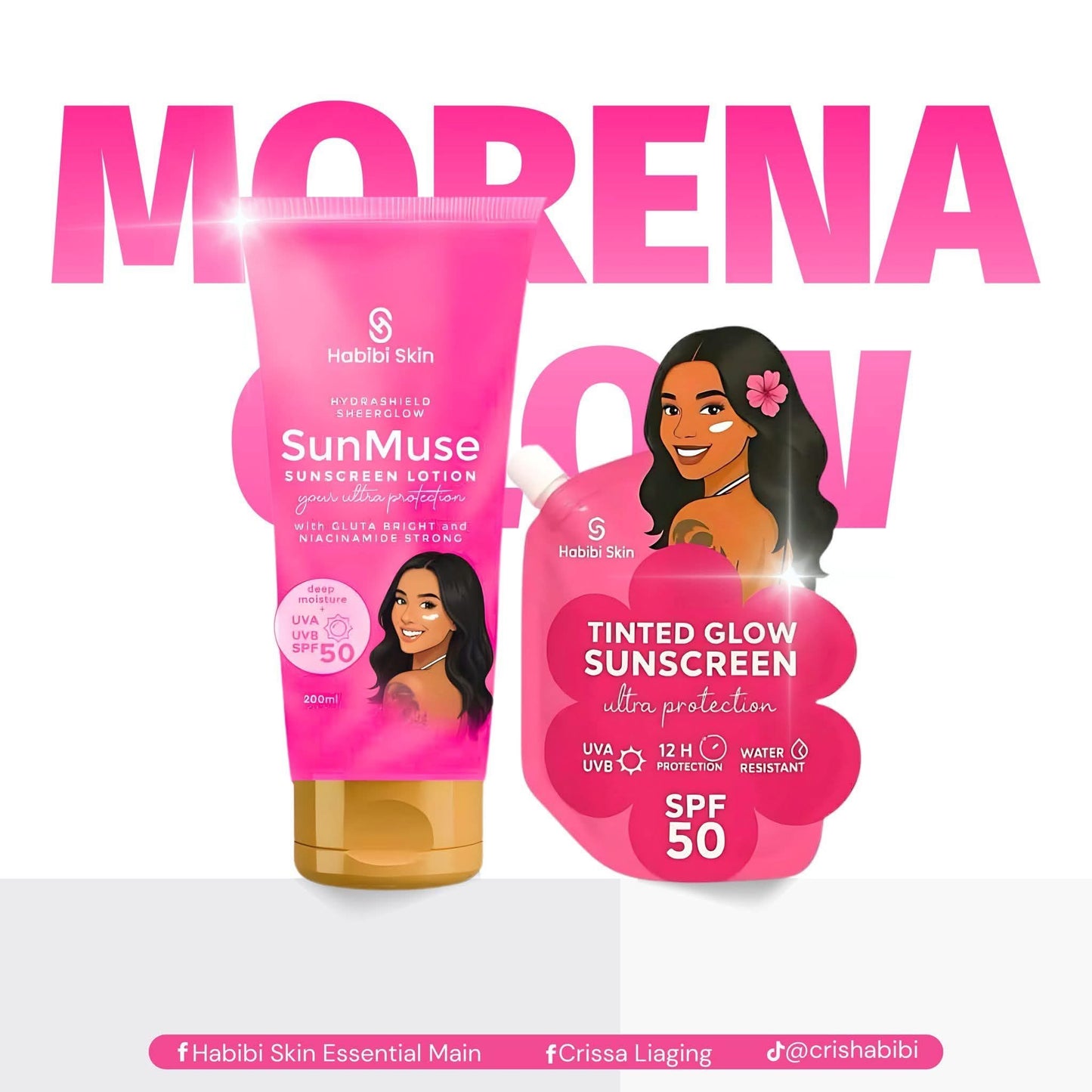 Habibi Skin Tinted Glow Sunscreen SPF 50