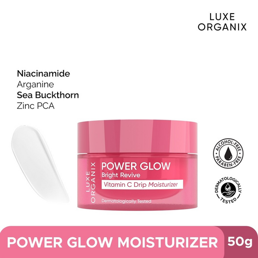 Luxe Organix Power Glow Bright Revive Vitamin C Drip Moisturizer 50g