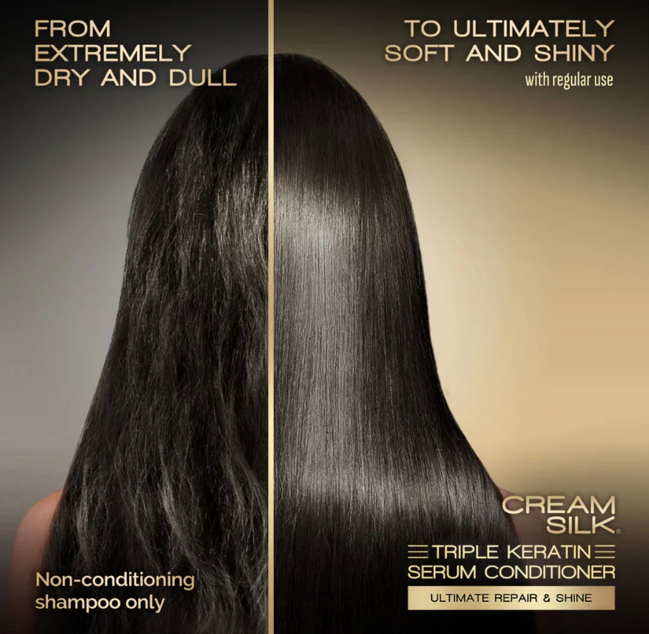 Creamsilk Triple Keratin Rescue Conditioner Ultimate Repair & Shine 170ml