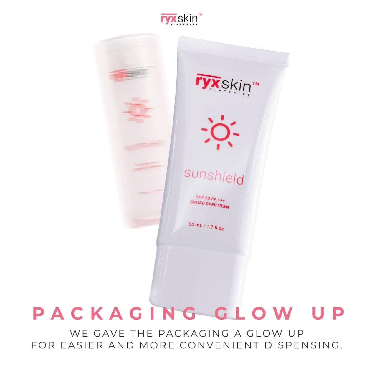 RYX Skin Sunshield SPF 50 PA+++ 50ml