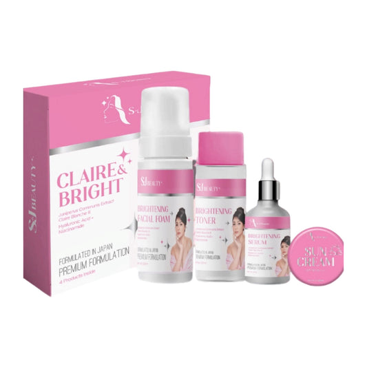 S and J Beauty Claire & Bright Set