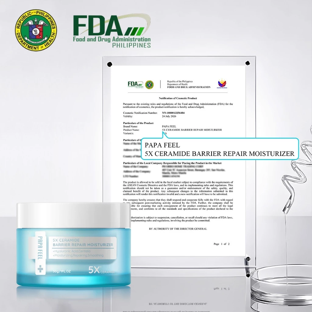 PAPA FEEL 5X Ceramide Repair Barrier Moisturizer 30g