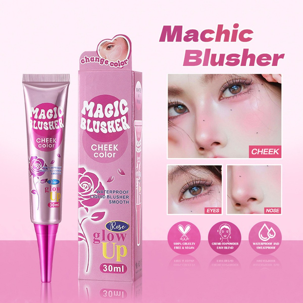 Kiss Beauty Magic Blusher 30ml