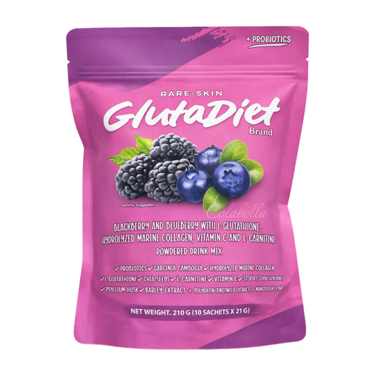 Rare Skin GlutaDiet Detox Glow Wellness Drink 10s