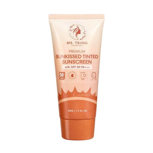 Ms. Tsung Essentials Premium Sunkissed Tinted Sunscreen SPF50 PA+++ 50g