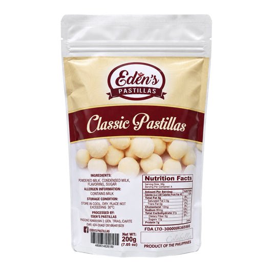 Eden’s Pastillas 200g (Choose a Flavor)