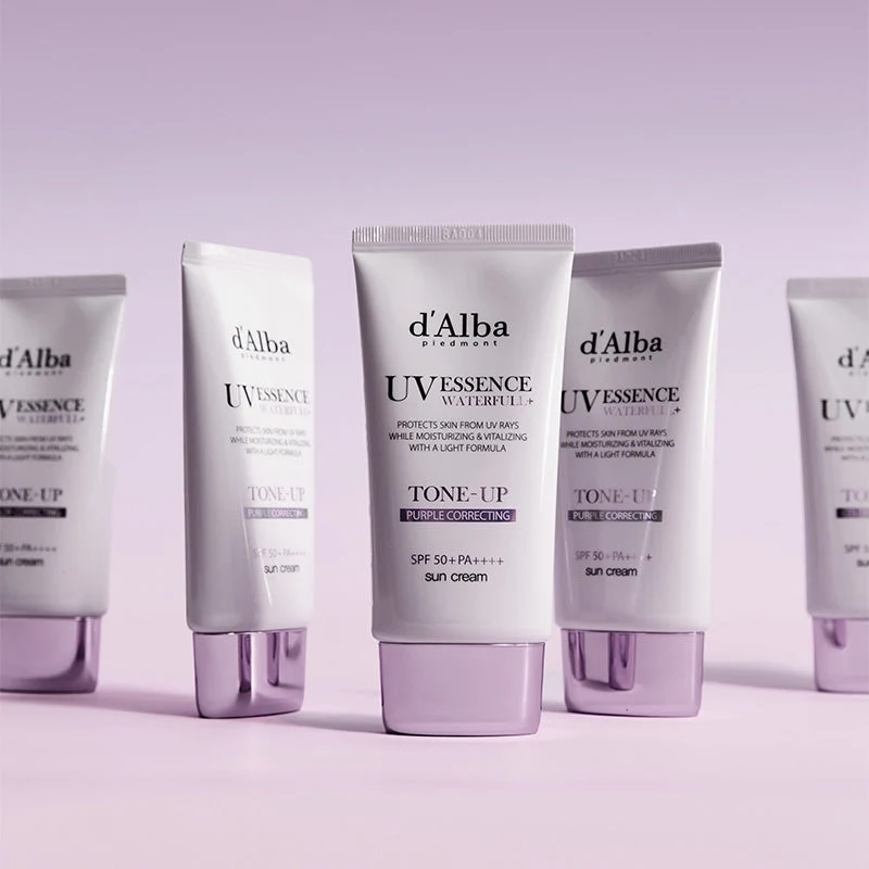 D’Alba Waterfull Tone-Up Sun Cream Purple SPF50+ PA++++ 50ml
