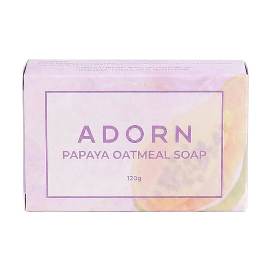 Adorn Papaya Oatmeal Soap 120g