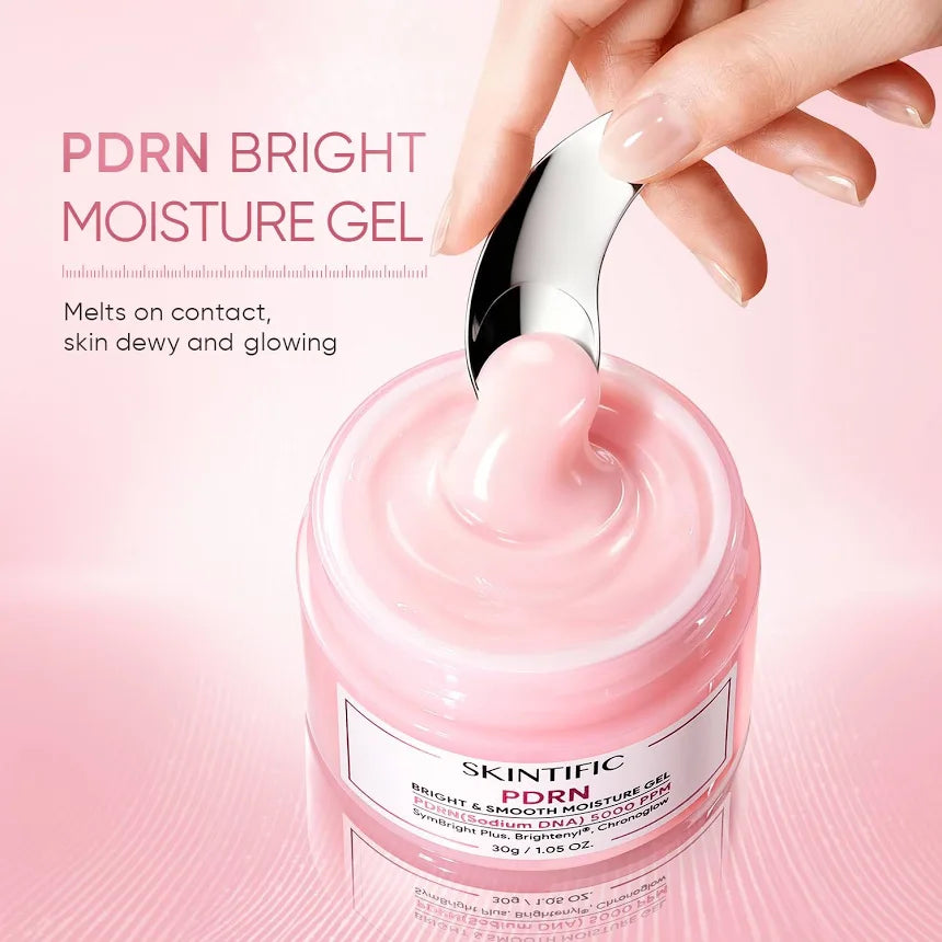 SKINTIFIC PDRN Bright & Smooth Moisture Gel Cream Moisturizer 30g