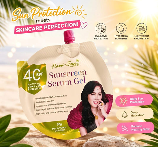 Hami-San Sunscreen Serum Gel SPF 40 50g