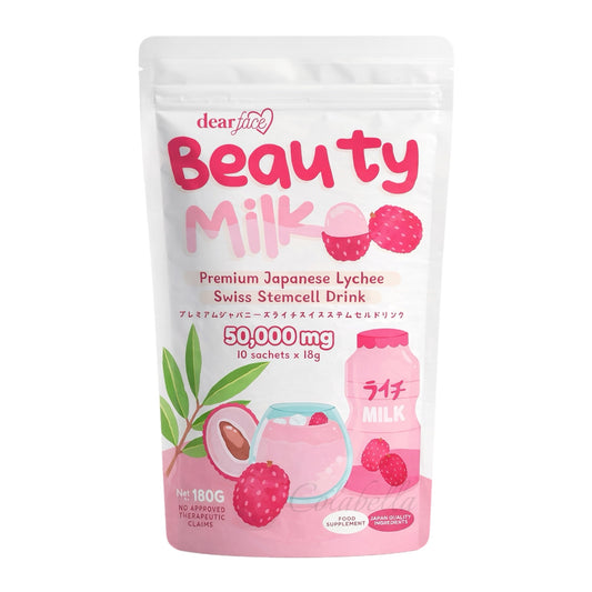 Dear Face Beauty Milk Premium Japanese Lychee Swiss Stemcell Drink