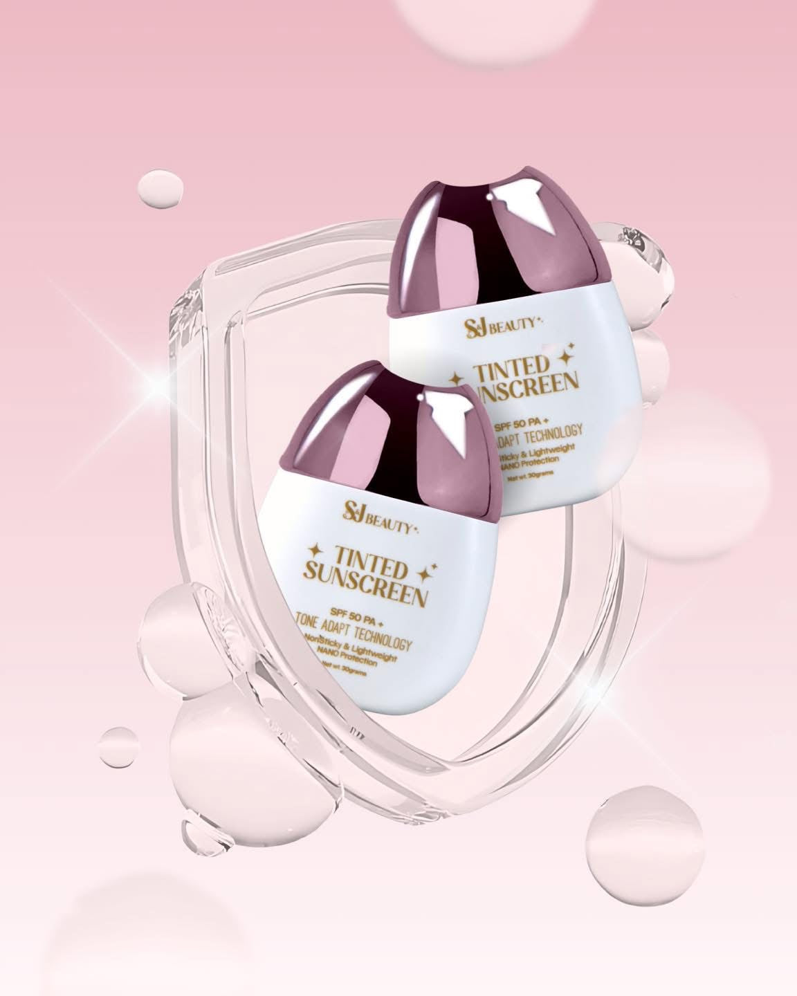 S and J Beauty Suncreen SPF 50 PA+ 30g (Choose a Variant)