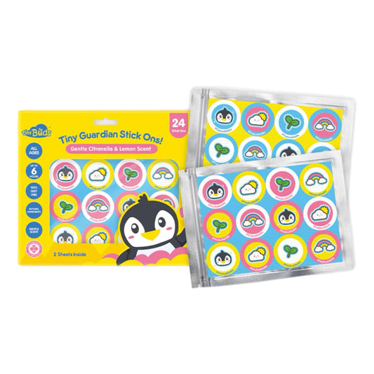 Tiny Buds Tiny Guardian Stick Ons Gentle Citronella and Lemon Scent (24s)