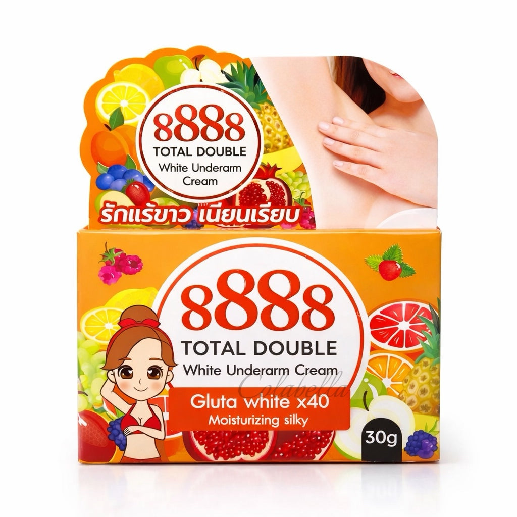 8888 Total Double Whitening Underarm
Cream 30g