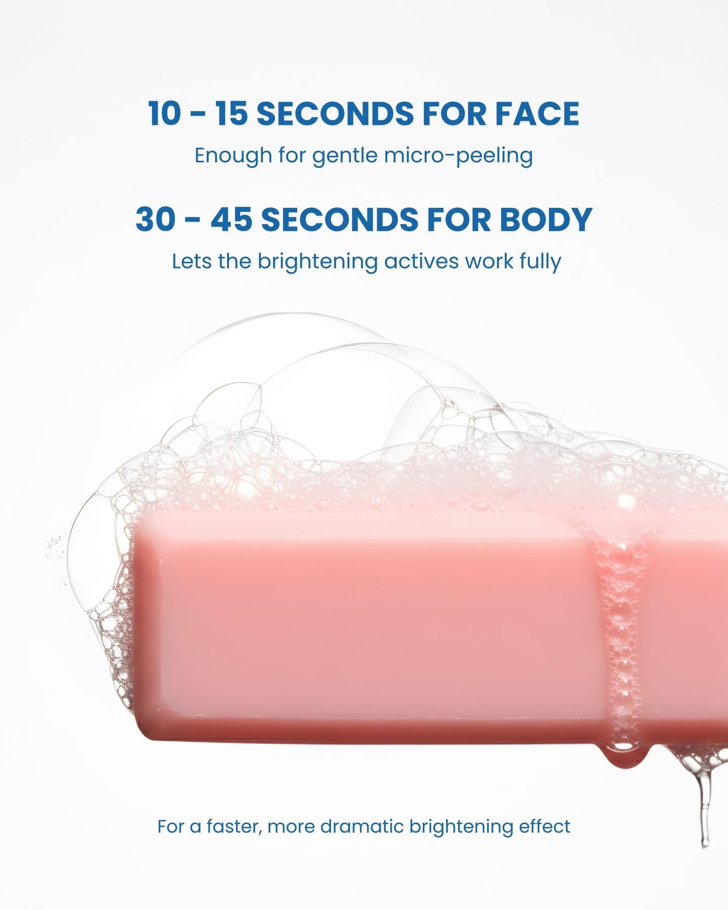 Luna Aura Hope Glow Intense White Face & Body Soap (50g x 3 Bars)