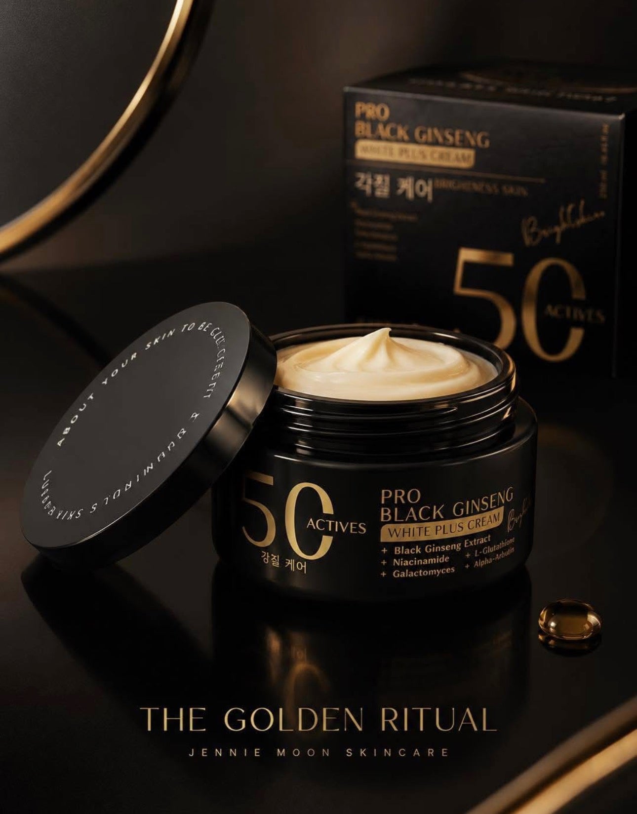 Jennie Moon Pro Black Ginseng White Plus Cream 250ml