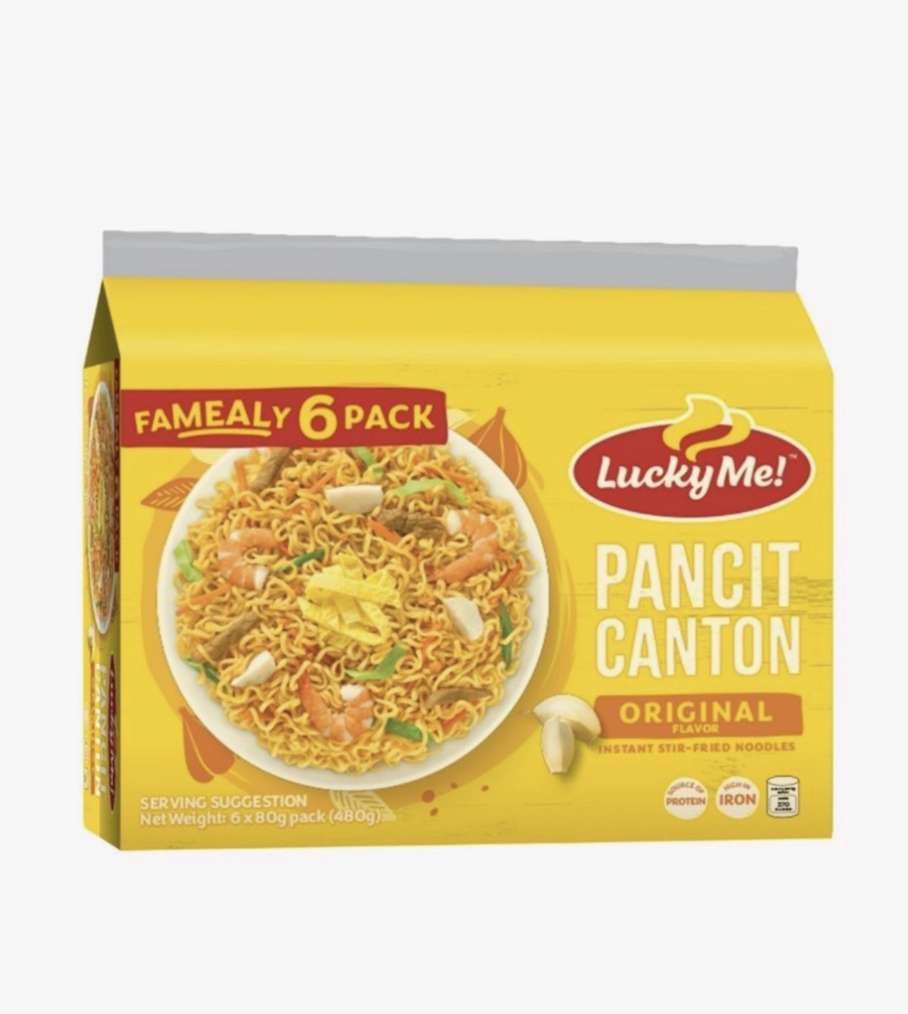 Lucky Me Pancit Canton Original 6s