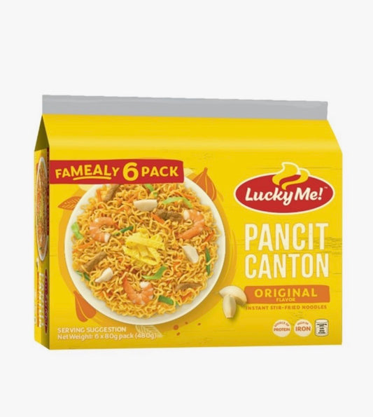 Lucky Me Pancit Canton Original 6s