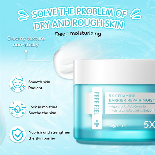 PAPA FEEL 5X Ceramide Barrier Repair Moisturizer 30g