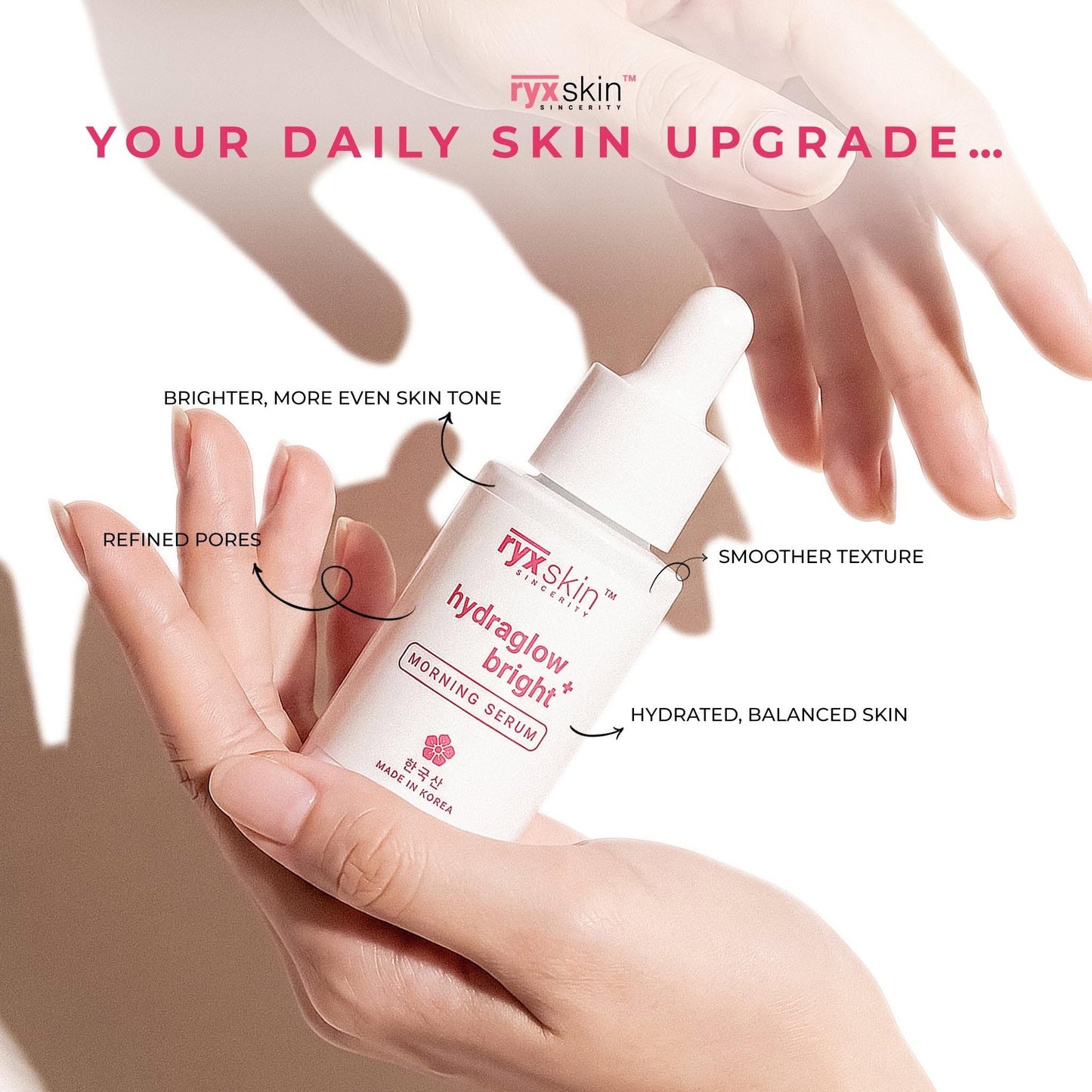 RYX Skin Hydraglow Bright+ Morning Serum 30ml