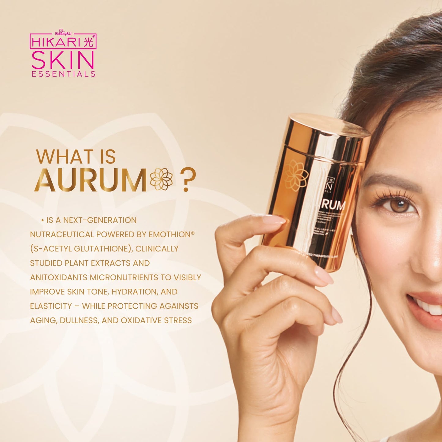 Hikari Skin Essentials Aurum S-Acetyl Glutathione 30caps