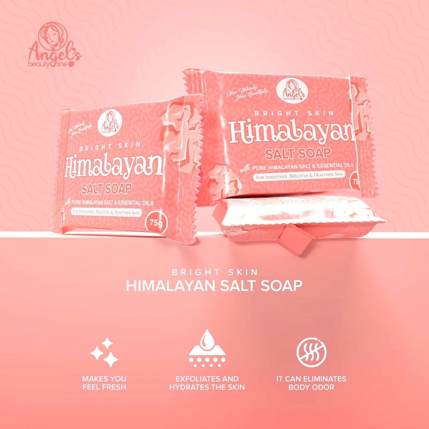 Angel’s Bright Skin Himalayan Salt 5pcs x 75g