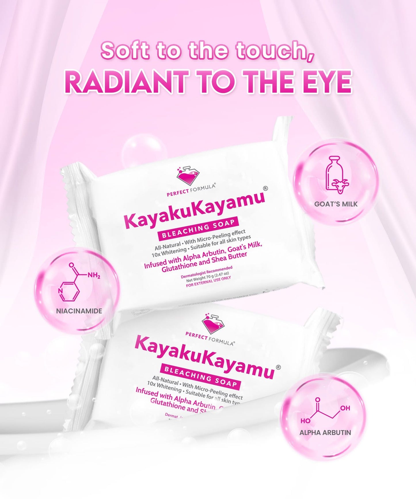 Brilliant Skin KayakuKayamu Bleaching
Soap 70g