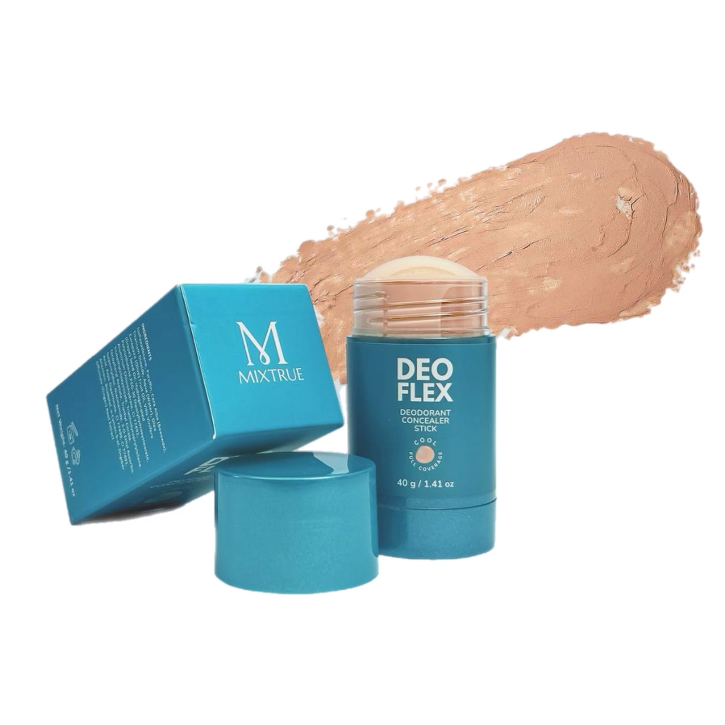 Deoflex Deodorant Concealer Stick 40g (Choose a Shade)