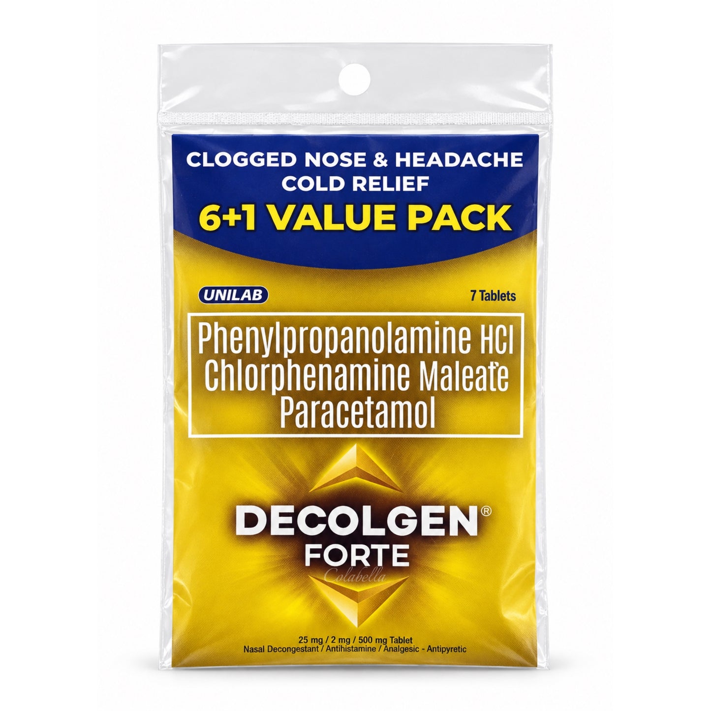 Decolgen Forte Tablet (Choose a Variant)