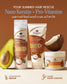 Khaokho Talaypu Coconut Avocado Shampoo (340ml) + Hair Treatment Organic Keratin (290ml) Set