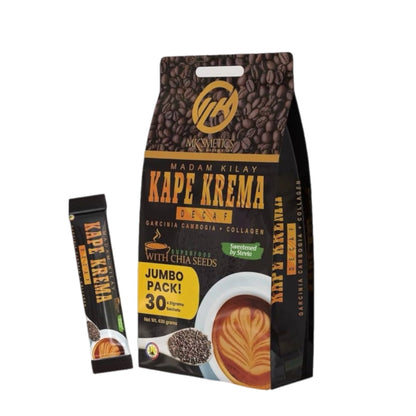 Slimming K Kape Krema Decaf (Choose a Size)