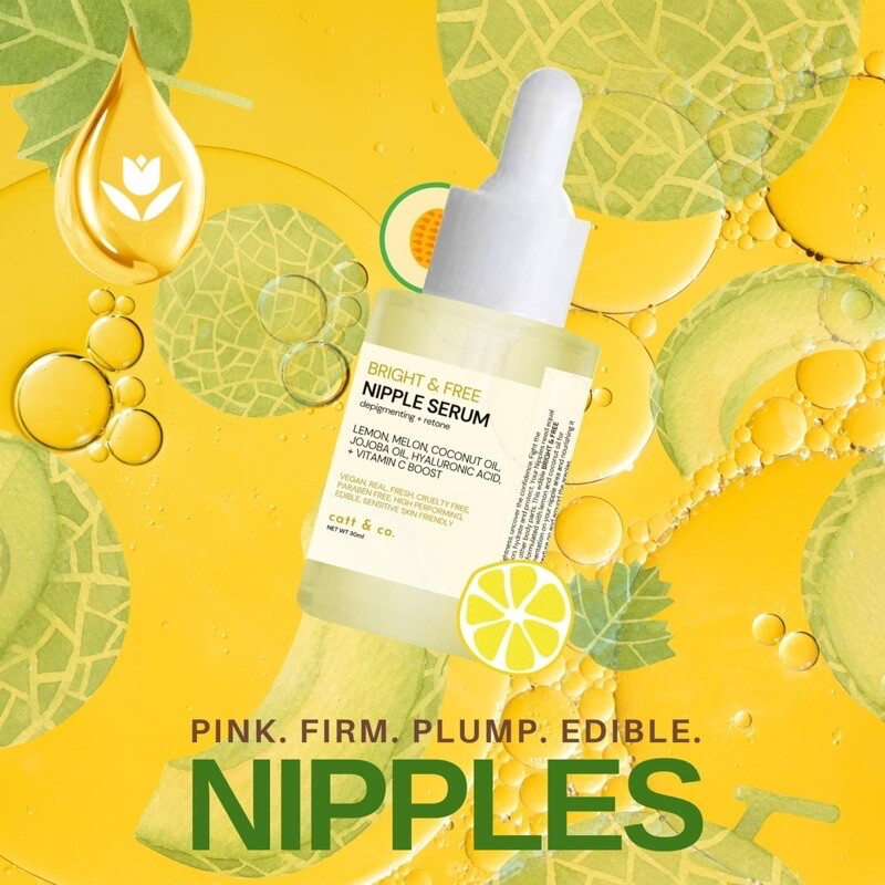 Catt & Co. Bright & Free Nipple Serum 30ml